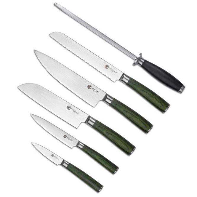 Hovedbilde Hexclad knivsett 6 deler