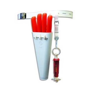 Hovedbilde F.D. Knivholder for 4 kniver og skjerpest&aring;l